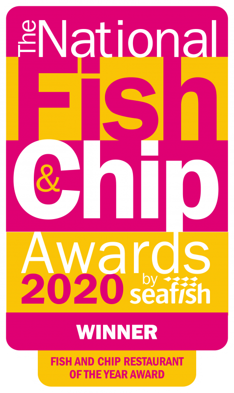 National Fish and Chip Awards logo - winner