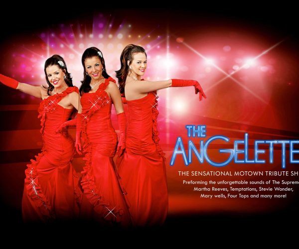 A poster for the Angelettes - a Motown trio